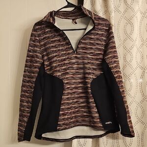 Kerrits (L) Multicolor Striped Top